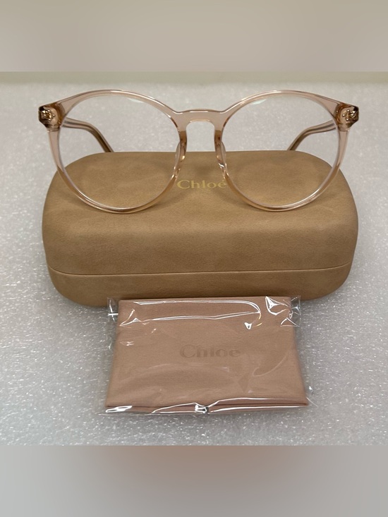 Chloe Accessories - CHLOE CE2714 749 Clear Peach Pink Eyeglass Frames 54-17-140mm B50mm Italy